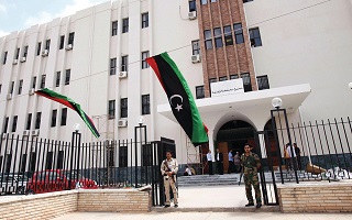 هجوم على مقر الحكومة الليبية ليلا